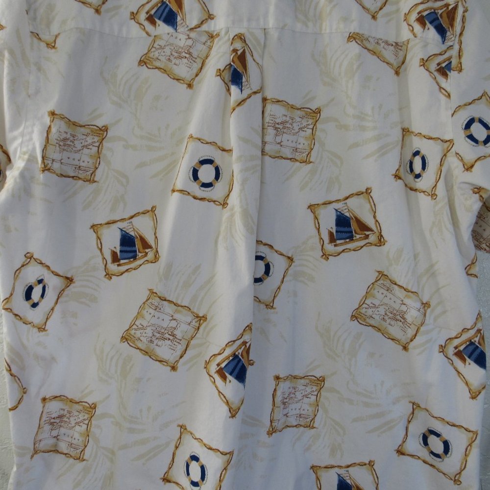 Natural Issue Shirt Sz L Nautical Sailboat Canada - Picture 8 of 14